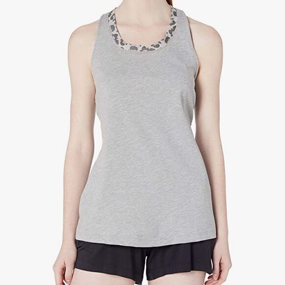 Sterling Racerback Lounge Camisole, Heather Gray - Picture 1 of 8